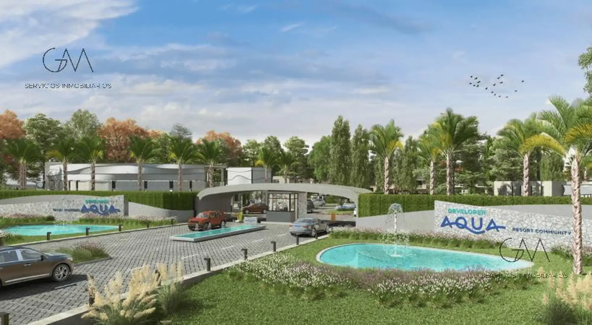 Lote en Barrio Privado Developer Aqua