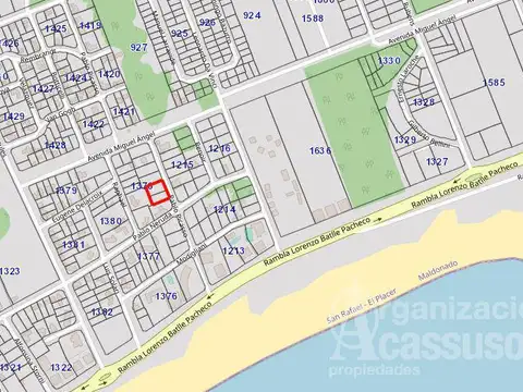 Terreno en Venta en Playa Brava, USD 420.000