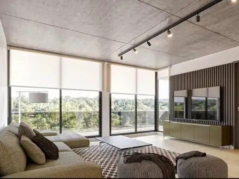 Departamentos 2 dormitorios con cochera Av Pellegrini 2300