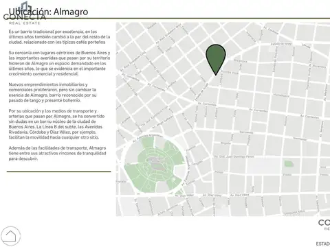 Departamento Monoambiente con 1 baño