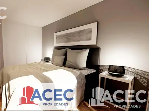 Departamento 2 ambientes con 1 baño