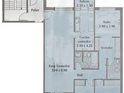 Departamento en Venta en Parque Chas, USD 255.000