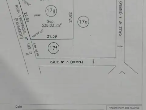 VENTA LOTES COMERCIALES PARADA ROBLES