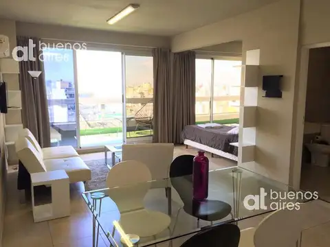 Departamento en San Telmo -  Amoblado - Balcón terraza -  Alquiler temporario -