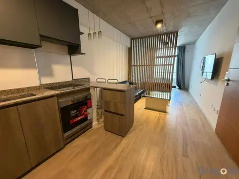 Departamento en alquiler en Colegiales con balcón amueblado