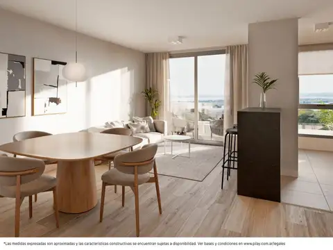 Miradores del Paraná, departamento 2 dormitorios