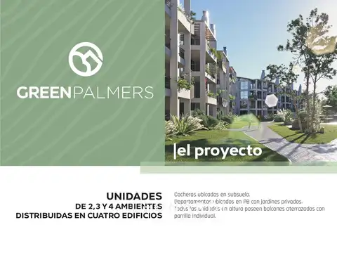 Departamento en Venta de 1 dormitorio