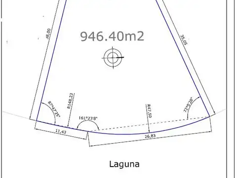Barrio Privado Islas - El Canton - Lote al agua - Amplia vista