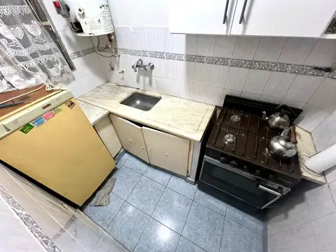 Departamento 2 ambientes con 1 baño