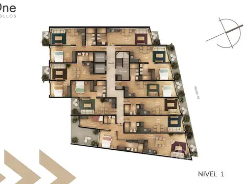 Departamento en Venta de 3 ambientes