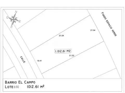Campo Cardales Ruta 4 km 3.5