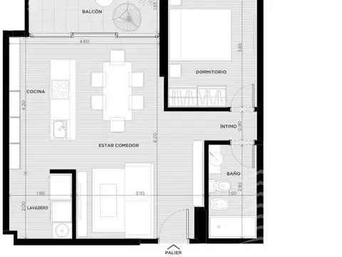 Departamento en Venta con 1 cocheras