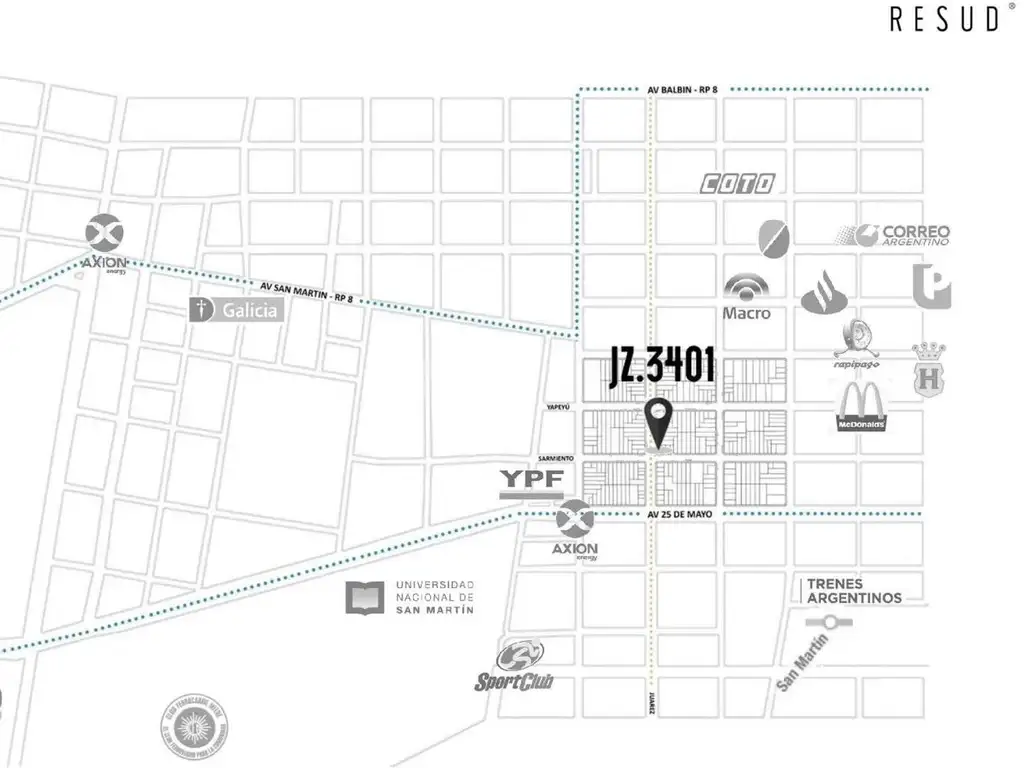 JUAREZ 3401 en Centro