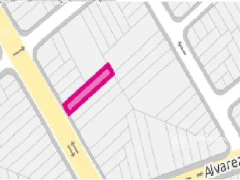 Terreno en Venta 9  mts Frente