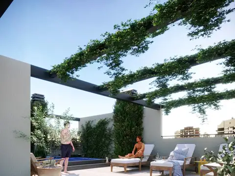 Departamento 2 ambientes con 1 baño