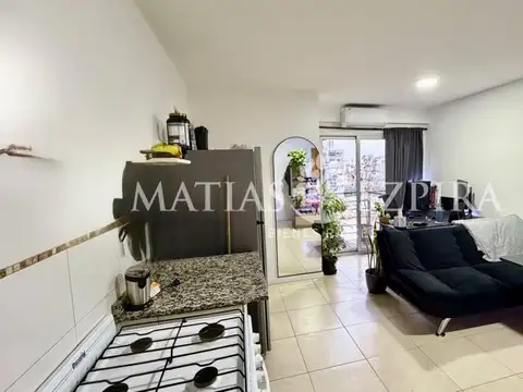 Departamento 2 ambientes con 1 baño