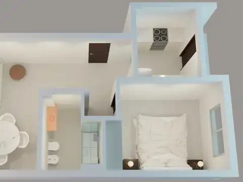 Departamento en Venta con 1 cocheras