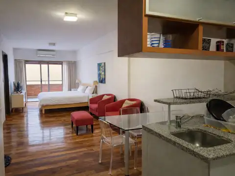 SEMIPISO 40 m² con Balcón Terraza 2m x 3m - Contrafrente Silencioso - Con/Sin Muebles - DUEÑO OPORTUNIDAD