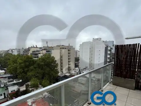 Departamento 2 ambientes con 2 baños