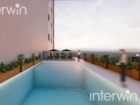Departamento Monoambiente con 1 baño