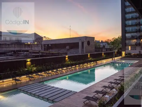 Dos ambientes en el prestigioso edificio Quartier Dorrego