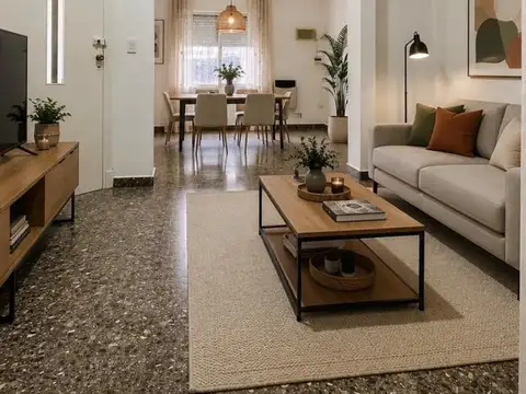 Depto Tipo Casa 3 ambientes con 2 baños