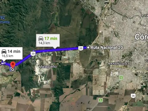 Terreno en Venta de 2167,0 m2