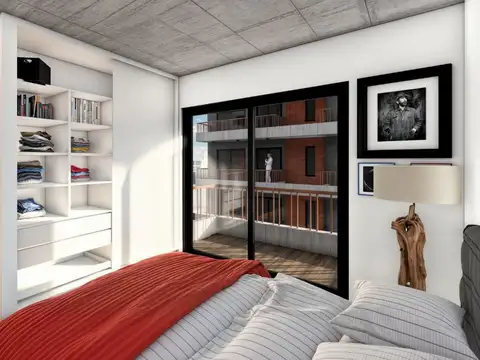 Departamento 2 ambientes con 1 baño