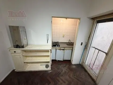 Departamento 2 ambientes con 1 baño