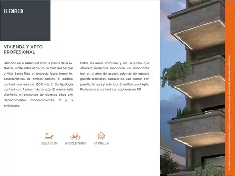 Departamento en Venta de 1 dormitorio