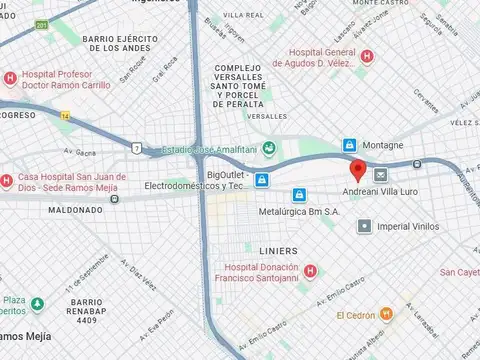 Depto Tipo Casa 3 ambientes con 1 baño