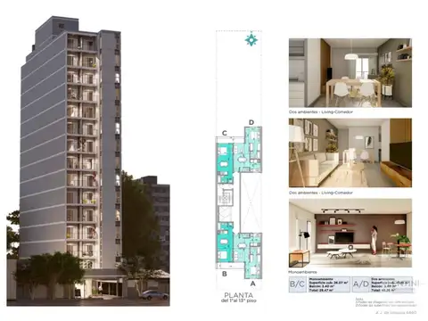 Departamento en Venta Apto profesional