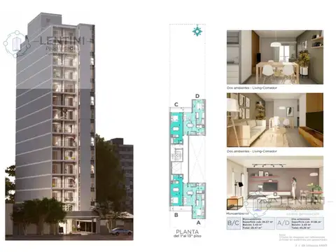 Departamento en Venta Apto profesional