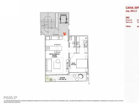 Departamento - Palermo Chico