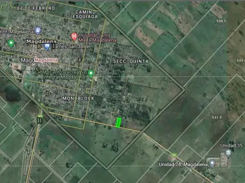 Terreno en Venta de 9133,0 m2