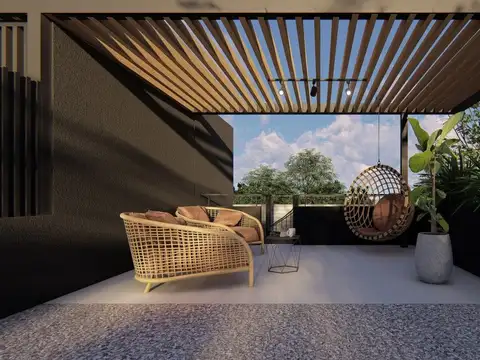 Departamento 2 ambientes con 1 baño