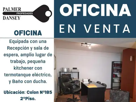 Oficina amplia en 2ºPiso. 