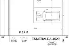 ESMERALDA 4500 de 2 Dormitorios