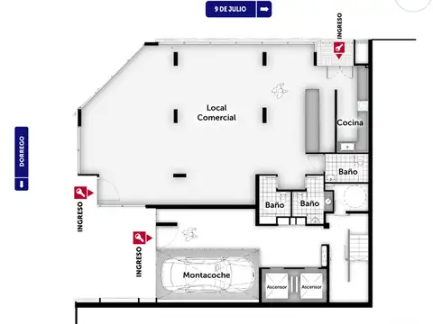 Departamento en Venta con 1 cochera