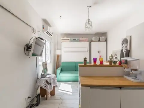 Departamento Monoambiente con 1 baño