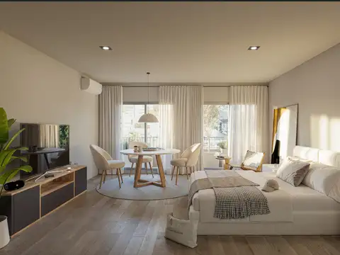 Departamento 3 ambientes con 2 baños