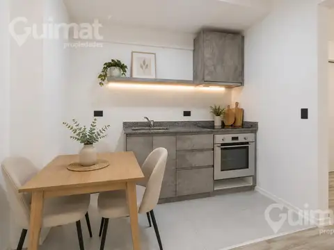 Departamento 2 ambientes con 1 baño