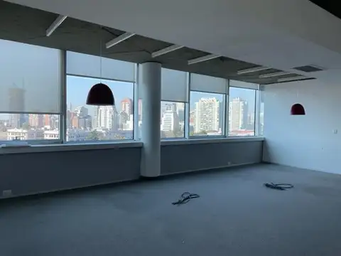 Oficina Alquiler Cañitas/3 cocheras/Seg/Vista abierta