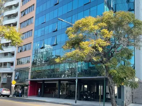 Oficina alquiler cañitas/3 cocheras/seg/vista abierta