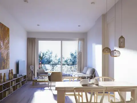 Departamento Monoambiente con 1 baño