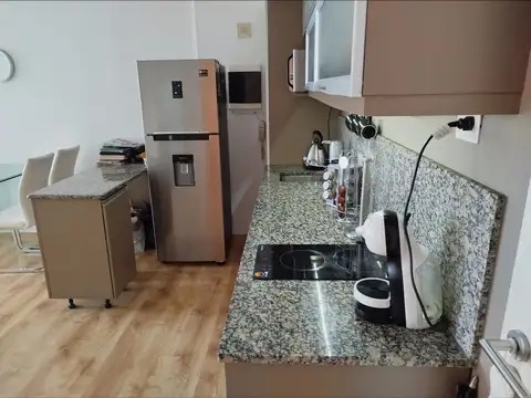 Departamento 2 ambientes con 2 baños
