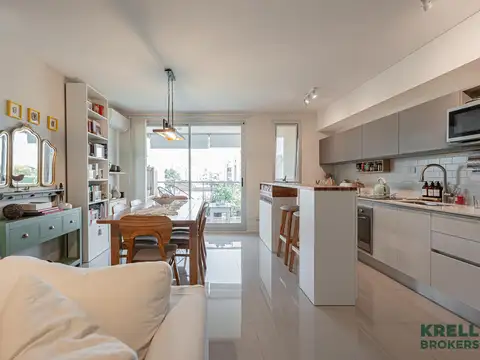 Departamento 3 ambientes con 2 baños