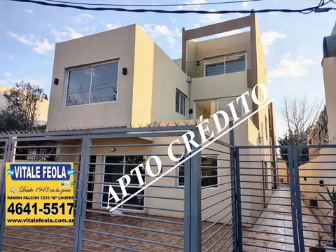VENTA DUPLEX 3 AMB COCHERA PATIO EN CASTELAR  RESIDENCIAL