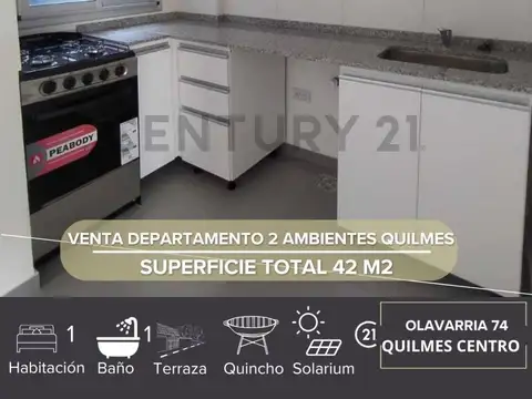 Departamento en Venta en Quilmes, Partido de Quilmes