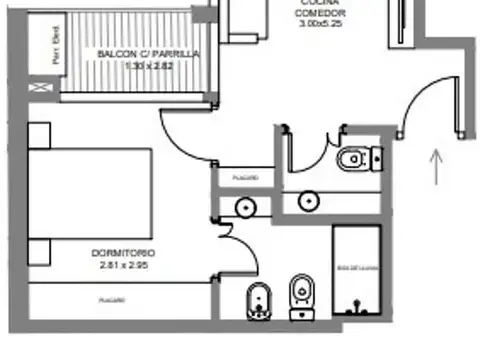Departamento en Venta en Nuñez, USD 129.000